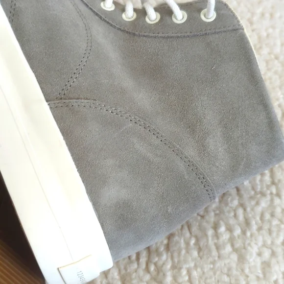 Bershka Gray High-Top Sneakers - Picture 9 of 12